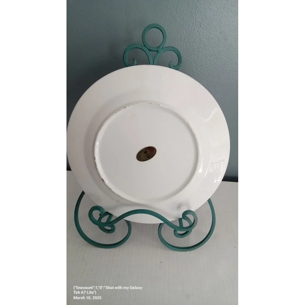 Vintage‎ Winterthur By Oriental Accent Decorative Plates 4pcs